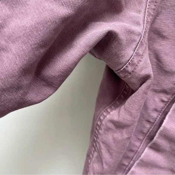 Vintage L.L. Bean Barn Chore Coat Jacket Dusty Purple Corduroy size medium women - Picture 6 of 10